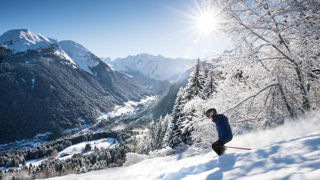 Schuss B4 Daire Morzine Dış mekan fotoğraf